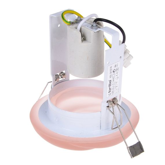 Светильник точечный декоративный для ванной HDL-G41 (09) pink E14 | Зображення 2
