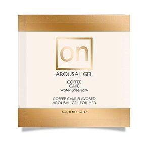 Пробник збудливого гелю Sensuva - ON for Her Arousal Gel Coffee Cake (4 мл) Sex Aura