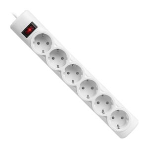 Мережевий фільтр Defender DFS 155 5m 6 роз White UA (994930)