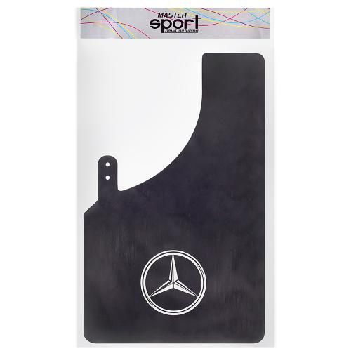 Бризковики "Sport Master" XXL 280*440 MERCEDES універсальні гумові (2 шт.) (10730) | Зображення 1