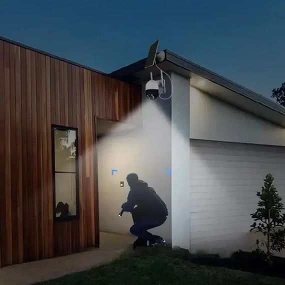 Вулична WiFi камера відеоспостереження із сонячною панеллю PTZ XPRO TQ5 (234573518_2514)