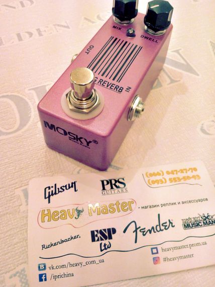 Гитарная педаль эффектов реверберации Mosky MP-51 reverb для электрогитары | Зображення 7