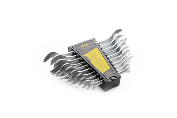 Набор ключей рожковых 6x7мм, 8x10мм, 10x12мм, 12x13мм, 14x17мм, 19x22мм (6шт) СИЛА