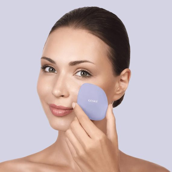 Щетка для лица GESKE Facial Brush 4в1 white, Фиолетовый | Зображення 3