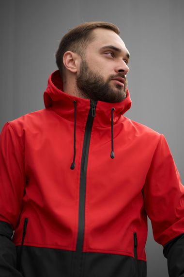 Куртка Softshell light Intruder червоно-чорна | Зображення 6