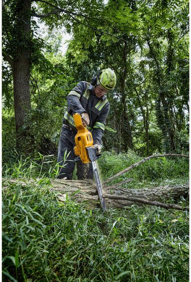 Пила ланцюгова акумуляторна безщіткова Довжина шини 50 см DeWALT DCMCS575N | Зображення 7