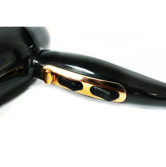 Фен професійний для волосся з насадкою Promotec PM-2311 3000 Вт чорний (PM-2311) | Зображення 2