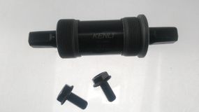 Каретка велосипедная неразборная   (квадрат)   (L-127.5mm)   (KL-08A)   KL