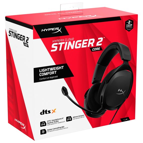 Навушники HyperX Cloud Stinger 2 Core Wired Black (683L9AA) | Зображення 7