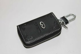 Ключница для авто Кожа KeyHolder Infinity