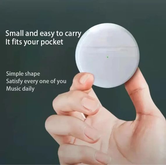 Бездротові Bluetooth-навушники Pro 6 TWS з мікрофоном Fone 5,3 Чорний | Зображення 5