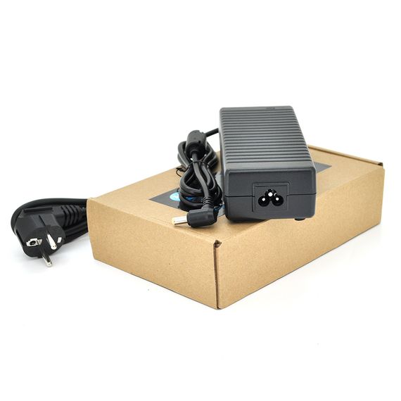 Блок живлення MERLION для ноутбукa HP 19V 6.32A (120 Вт) штекер 5.5 * 2.5мм, довжина 0,9 м + кабель живлення