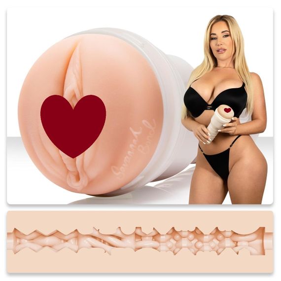 Мастурбатор Fleshlight Girls: Savannah Bond — From Australia With Love, зі зліпка вульви sexstyle