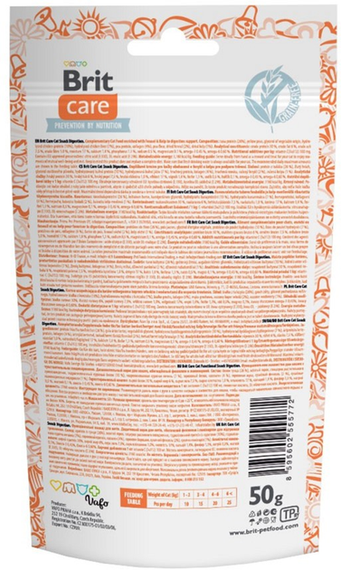 Ласощі для котів Brit Care Function Snack Digestion, тунець 50г | Зображення 1