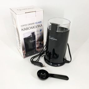 Многофункциональная роторная кофемолка для дома Suntera SCG-602 200 Вт, Дробилка мельница для кофе SQ-66