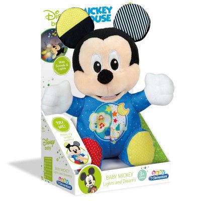 Ночник Clementoni Мягкая игрушка-ночник Baby Mickey (17206) | Зображення 1