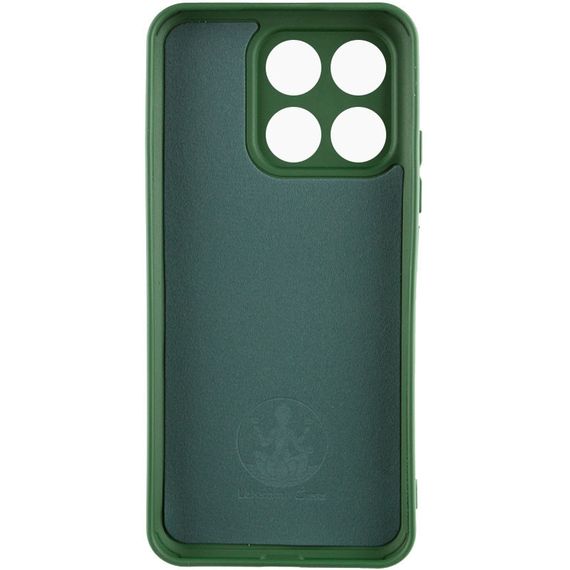 Чохол Silicone Cover Lakshmi Full Camera (A) для Huawei Honor X8a Зелений / Dark green | Зображення 1