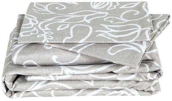 Комплект постільної білизни Soho Євро 200х220 см Flover Beige | Зображення 1