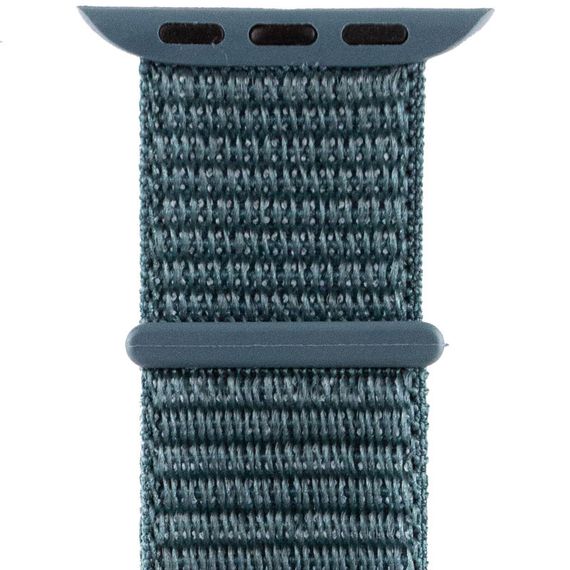 Ремешок Nylon для Apple watch 38mm/40mm/41mm Зеленый / Pine green | Зображення 3