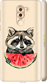 Чохол на Huawei GR5 2017 Єнотик з кавуном "4605m-473-2448"