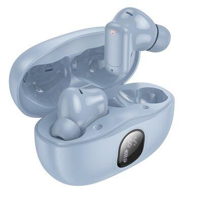 Навушники BOROFONE FQ4 Lighten true wireless ANC+ENC noise reduction BT headset Blue