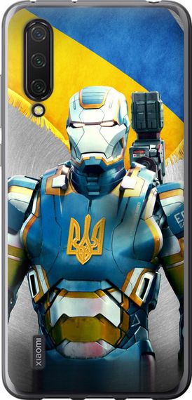 Чехол на Xiaomi Mi 9 Lite Украинский киборг "980u-1834-17620"