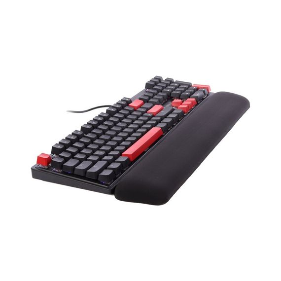 Клавіатура A4Tech Bloody S525N RGB BLMS Red Switch USB Fire Black (4711421002066) | Зображення 4