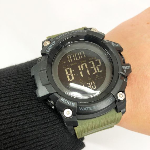 Годинники кварцові армійські, Чоловічий годинник з офіційною гарантією, Протиударний годинник WK-31 | Зображення 7