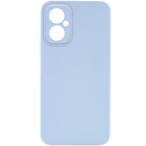 Чохол Silicone Cover Lakshmi Full Camera (AA) для Motorola Moto G55 5G Блакитний / Sky Blue