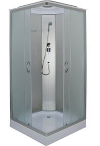 Душевой бокс BRAVO NIDA L90FFS, квадратный