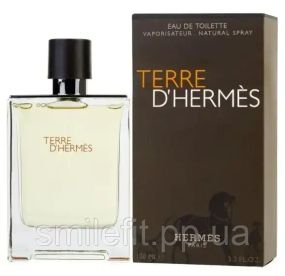 Чоловіча туалетна вода Terre D'Hermes 100 мл із магнітною стрічкою