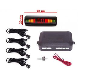 Парктроник BAXSTER PS-418-11 черный