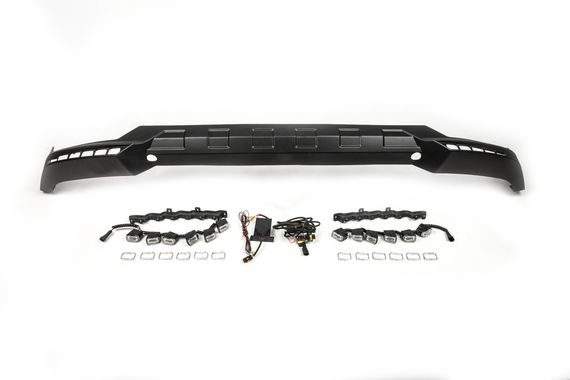 Накладка на передний бампер BRBS для Mercedes G сlass W463 1990-2018 гг | Зображення 3