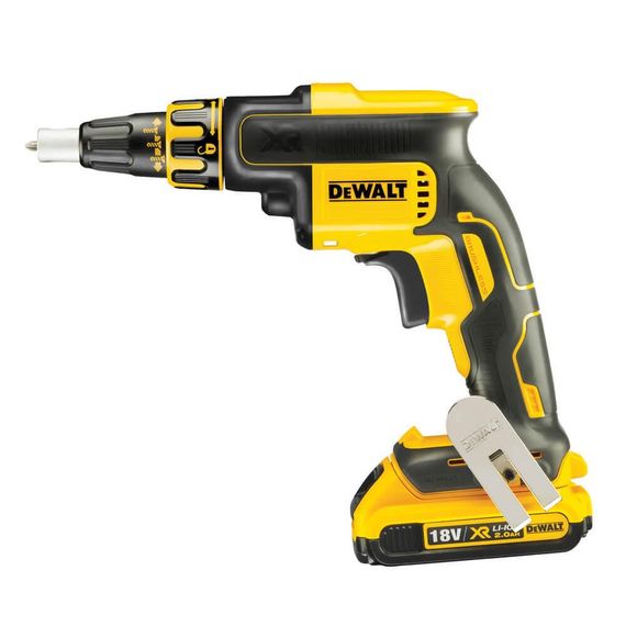 Шуруповерт аккумуляторный бесщеточный 30Нм DeWALT DCF620D2K | Зображення 1