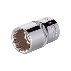 Головка дванадцятигранна 1/2", 17 мм INTERTOOL ET-02171