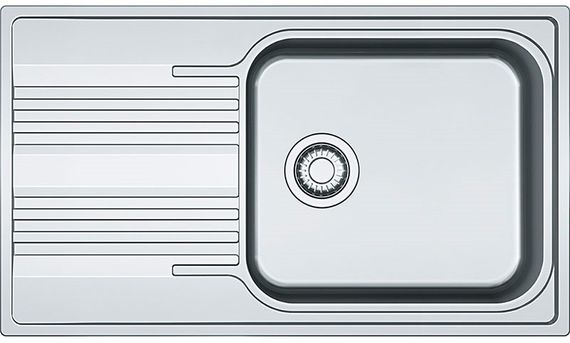 Кухонні мийки Franke Smart SRX 611-86 XL (101.0456.705)0х500х180/оборотна/сталь полірована (101.0456.705)