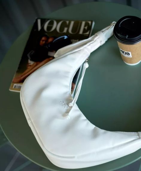 Сумка жіноча Sambag HOBO S белый 30 х 13 х 8 см (53100008) | Зображення 4