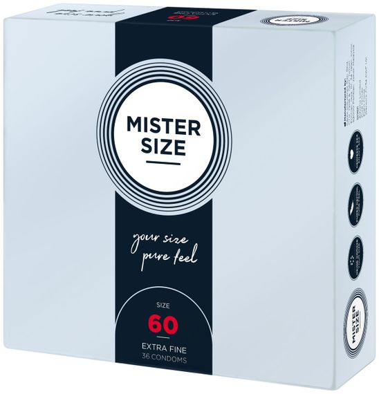 Презервативы Mister Size 60 (36 pcs) | Зображення 1