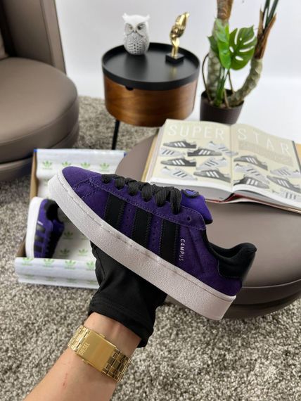 Кросівки Campus 00S New Purple Black White , В'єтнам 39 25 см | Зображення 8