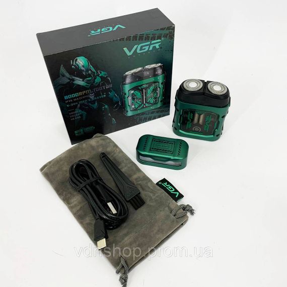Бритва портативна акумуляторна VGR V-344, Акумуляторний прилад для видалення волосся IX-52 | Зображення 2