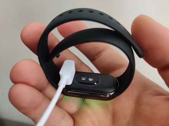 Магнитный USB кабель Primo зарядное устройство док-станция для Xiaomi Mi Smart Band 8 / Band 8 Active - White | Зображення 6