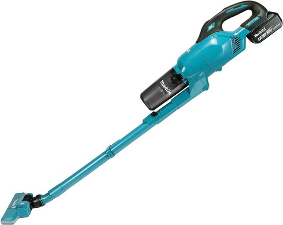 Пилосос акумуляторний з циклонним фільтром Makita DCL286FZ (180 мбар, 1.0 м3/хв, 0.25 л, BL, LXT 18 В, без акумуляторів та зарядного пристрою) | Зображення 1