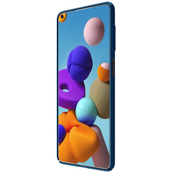 Чохол Nillkin Matte для Samsung Galaxy M52 Бірюзовий/Peacock blue | Зображення 3