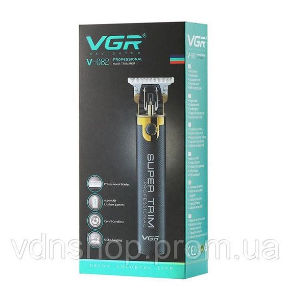 Машинка для стрижки на аккумляторная, Мужской набор для стрижки волос аккумуляторный RM-92 | Зображення 7