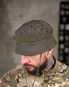 Тактическая панама софтшел олива   ПП8010
