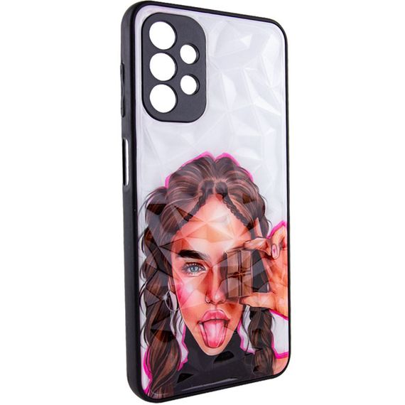 TPU+PC чохол Prisma Ladies для Samsung Galaxy A23 4G TPU+PC, Chocolate