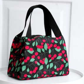 Термосумка Lunch bag Вишеньки 24х12х17 см (LUN_24S003)