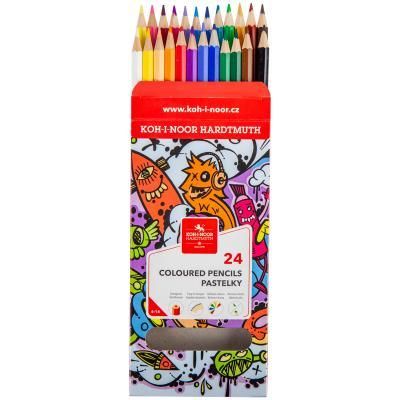 Карандаши цветные Koh-i-Noor Teenage 24 цвета (3554) | Зображення 1