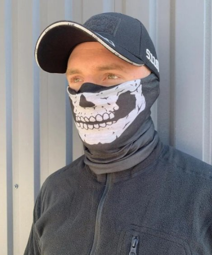 Защитная тактическая маска бафф Череп / маска cosplay COD | Зображення 4