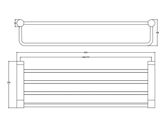Тримач рушників ASIGNATURA Delight 75611800 | Зображення 1